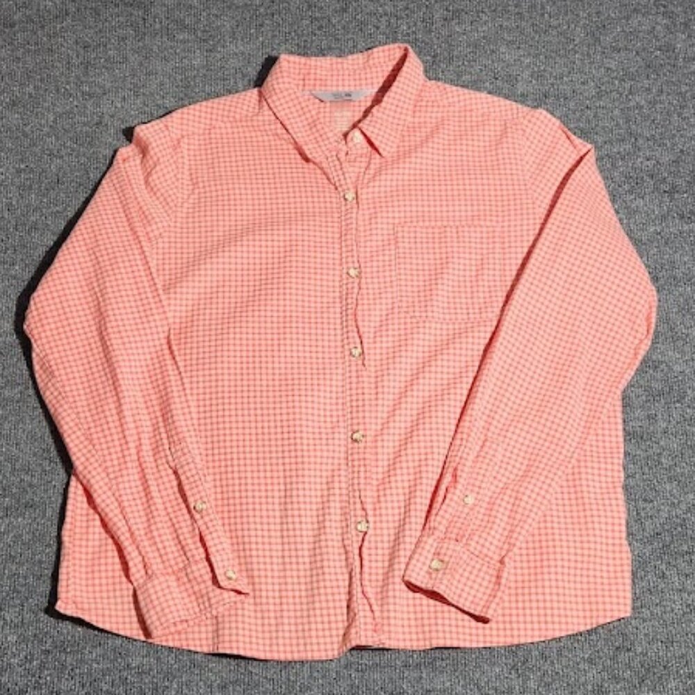 Mountain Hardware Women's Long Sleeve Button-Down Shirt in size XL